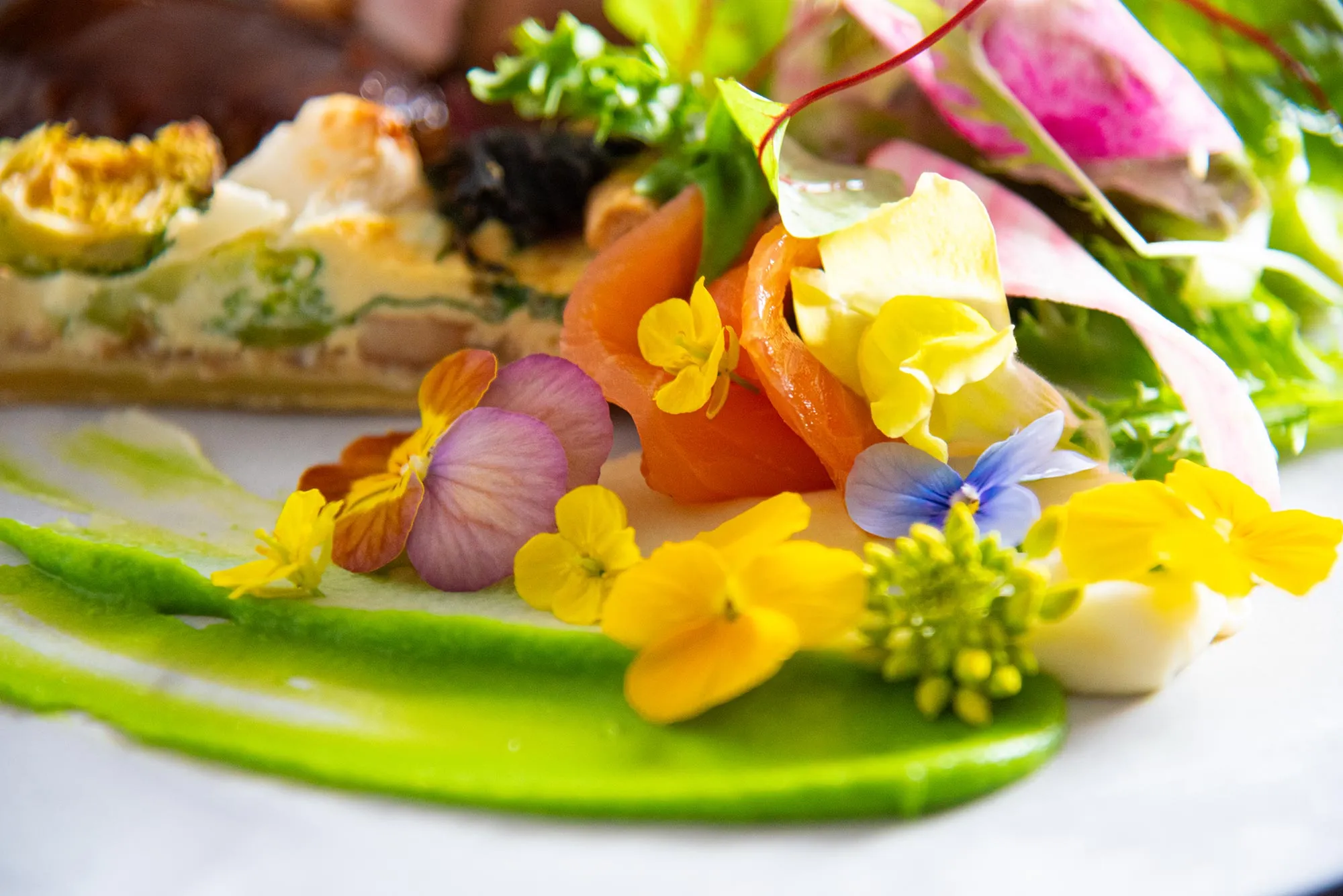 峯野牛ローストビーフのポップオーバーサンド